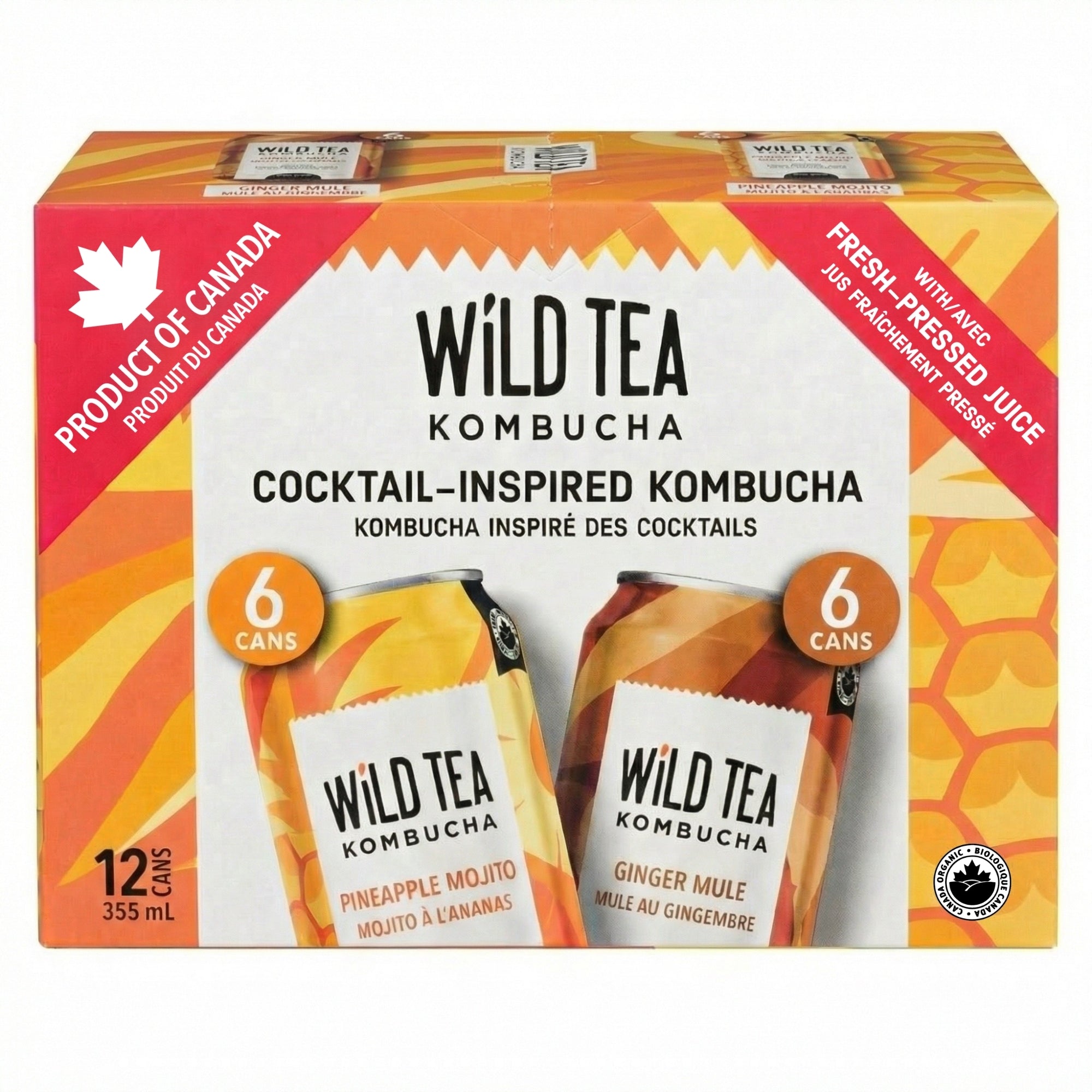 Pineapple Mojito & Ginger Mule 12-Pack